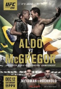 Read more about the article Where to Watch UFC 194 on Kodi Aldo vs McGregor Live